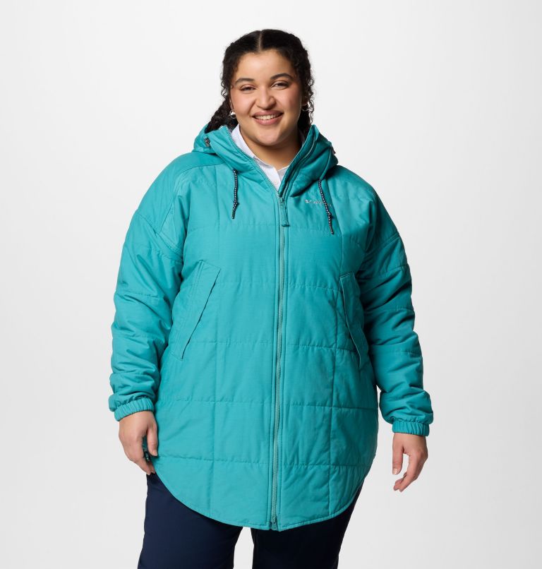 Women's Chatfield Hill II Novelty Jacket - Plus Size, Color: Teal Outbacked, image 1