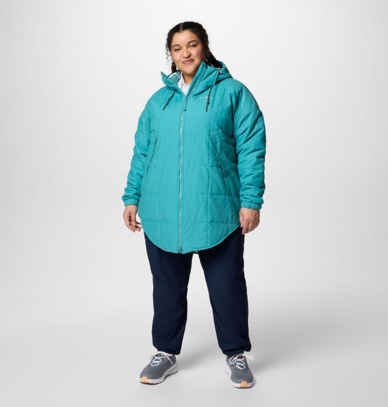 Women's Chatfield Hill II Novelty Jacket - Plus Size, Color: Teal Outbacked, image 7