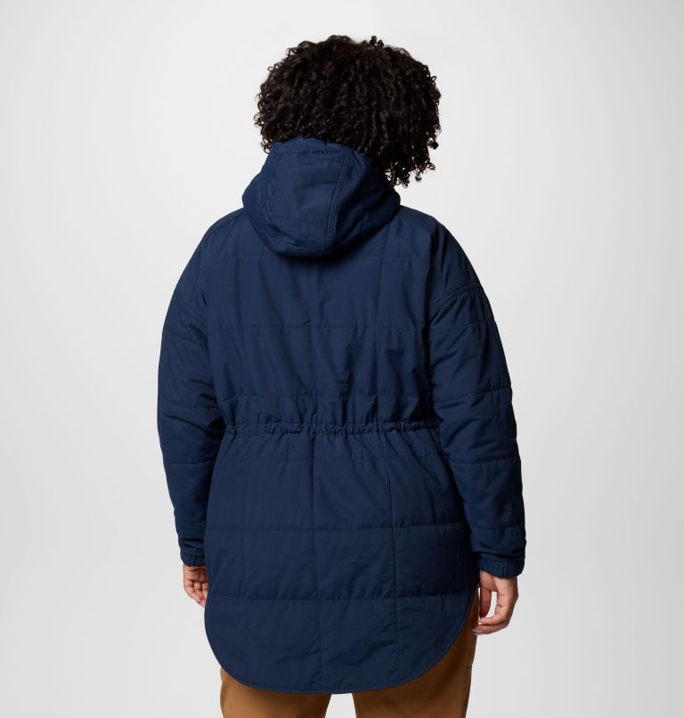 Women's Chatfield Hill II Novelty Jacket - Plus Size, Color: Collegiate Navy, Nocturnal Omblur, image 2