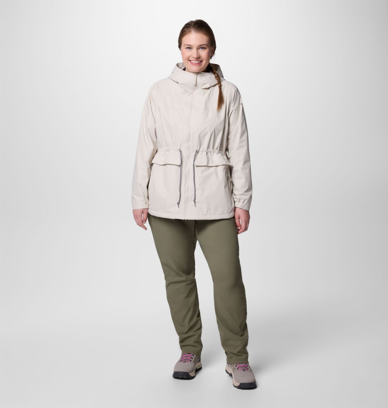 Women's Sweet Creek™ II Lined Rain Jacket - Plus Size 6