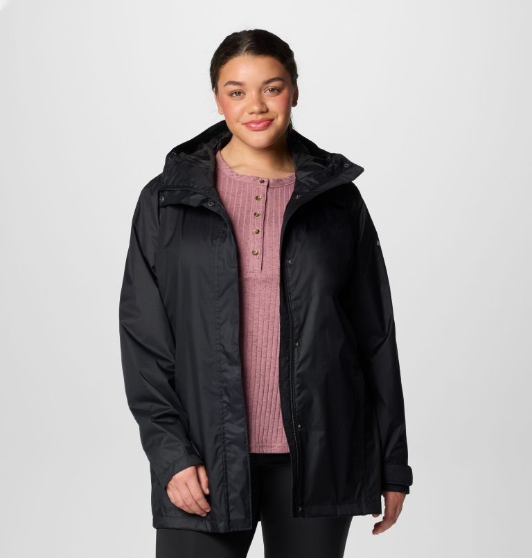 Columbia plus size women's rain jackets deals