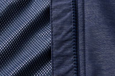 Close up of mesh lining