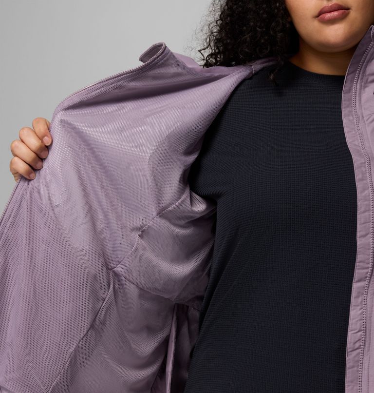 Women's Lillian Ridge II Jacket - Plus Size, Color: Shale Purple, image 6