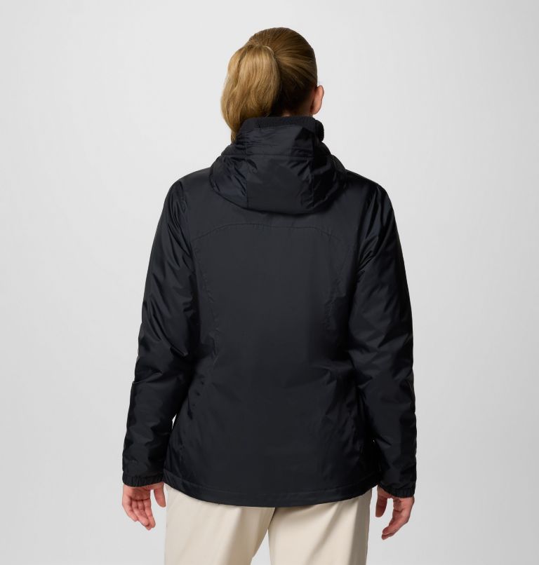Women's Switchback II Sherpa Lined Jacket, Color: Black, image 2