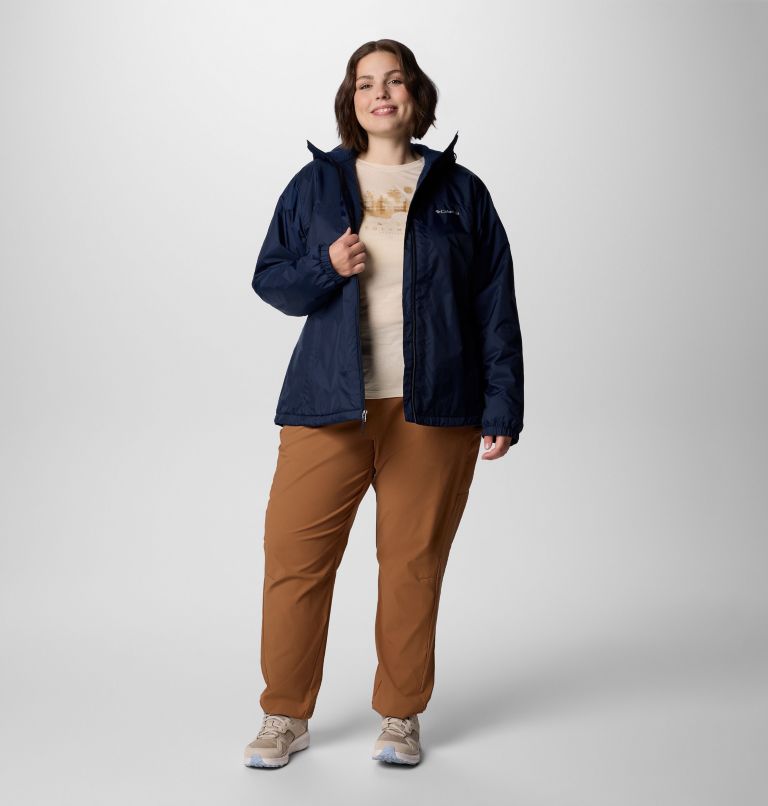 Women's Switchback II Sherpa Lined Jacket - Plus Size, Color: Collegiate Navy, image 3