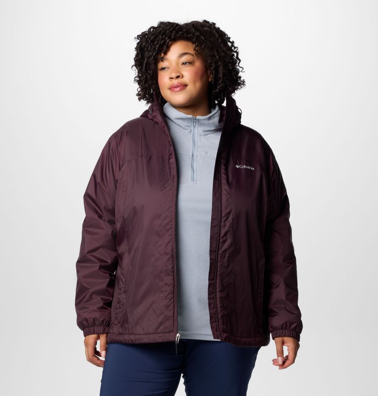 Women's Switchback II Sherpa Lined Jacket - Plus Size, Color: Moonvista, image 7