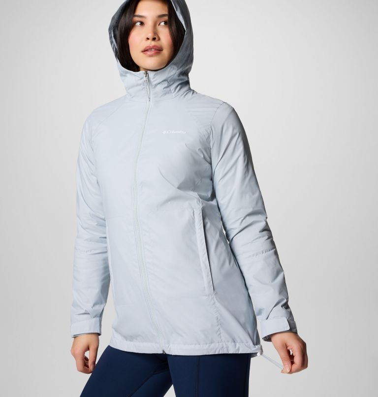 Manteau long doublé Switchback II pour femmes, Color: Cirrus Grey, image 6