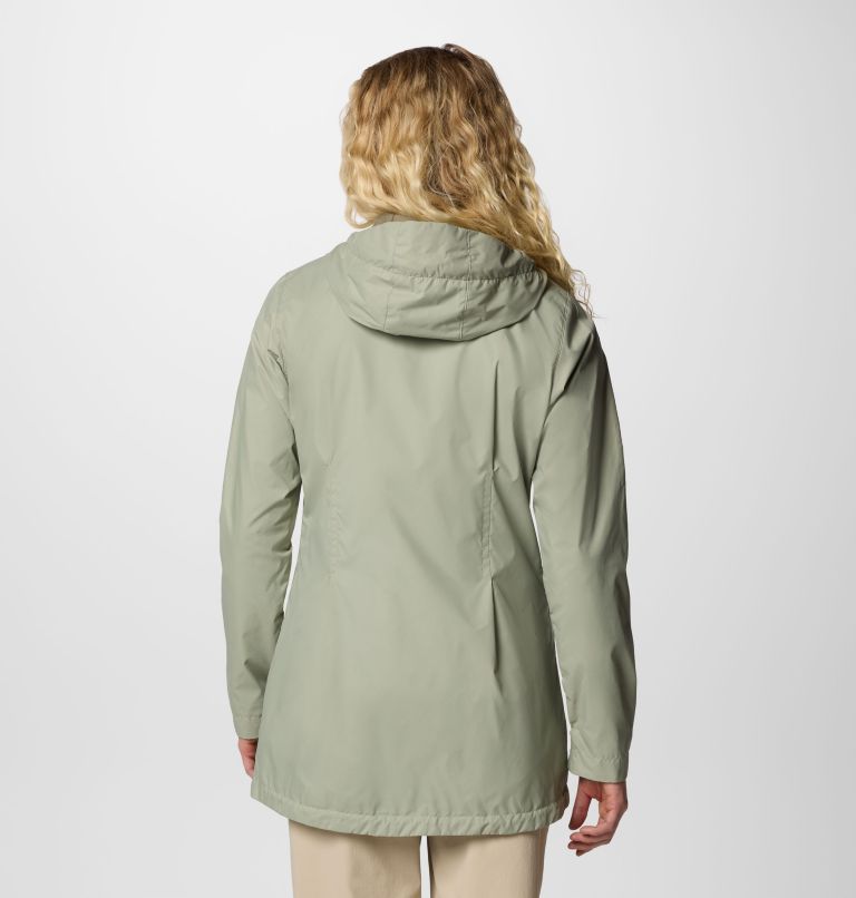 Women's Switchback II Lined Long Jacket, Color: Safari, image 2