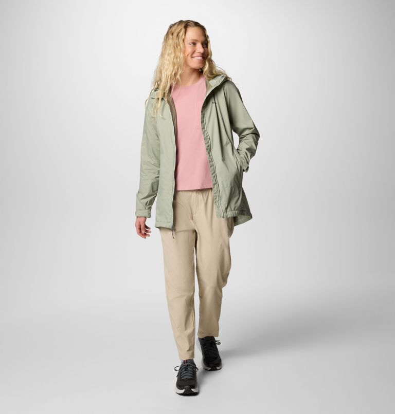 Women's Switchback II Lined Long Jacket, Color: Safari, image 6