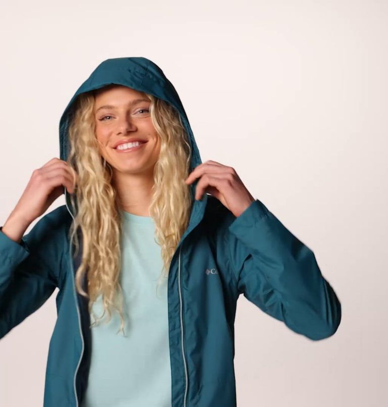 Women's Switchback II Lined Long Jacket, Color: River Blue