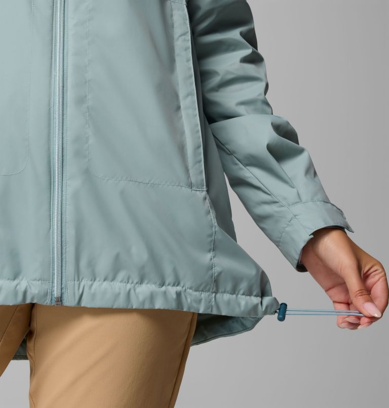 Women's Switchback II Lined Long Jacket, Color: Crushed Blue, image 6