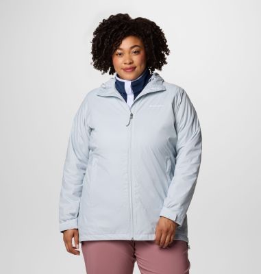 Columbia plus size women's rain jackets hotsell