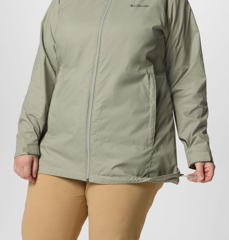 Women's Switchback II Lined Long Jacket - Plus Size, Color: Safari, image 5
