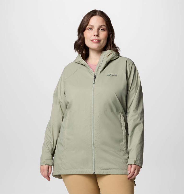 Women's Switchback II Lined Long Jacket - Plus Size, Color: Safari, image 1