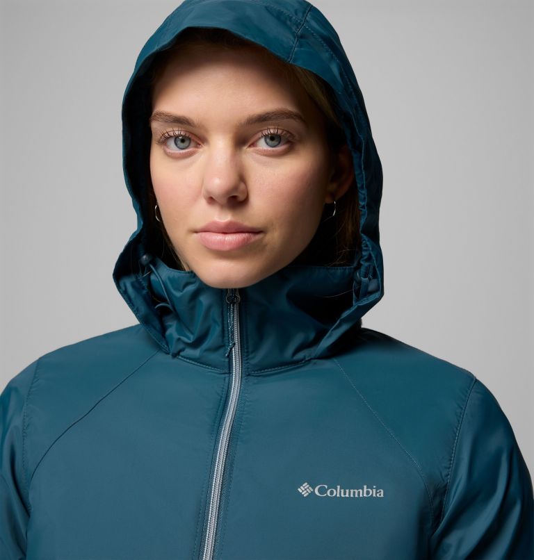 Women's Switchback IV Jacket, Color: Everblue, image 5