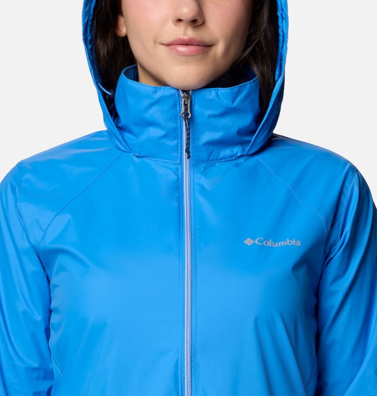 Women's Switchback IV Jacket, Color: Harbor Blue, image 4