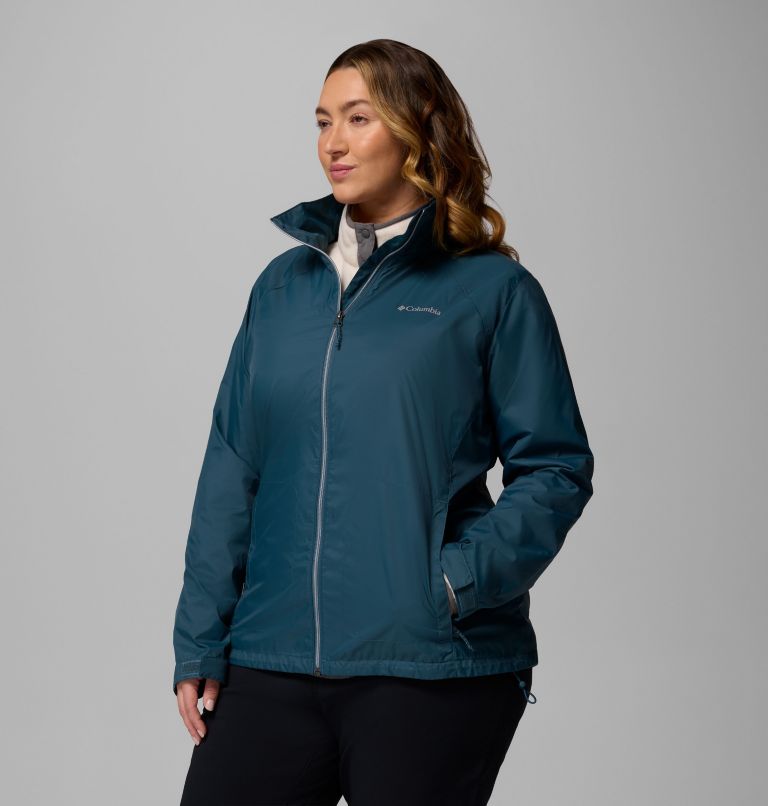 Women's Switchback IV Jacket - Plus Size, Color: Everblue, image 4