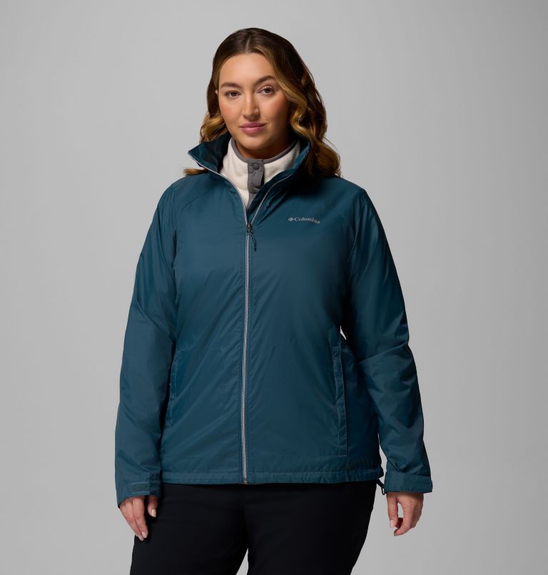 Women's Switchback IV Jacket - Plus Size, Color: Everblue, image 1