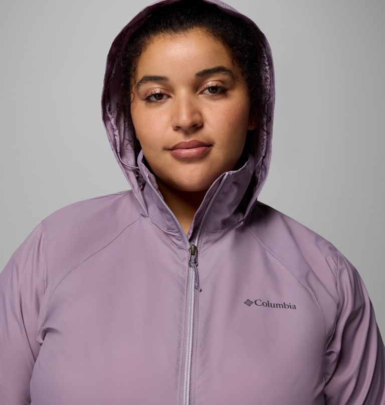 Women's Switchback IV Jacket - Plus Size, Color: Shale Purple, image 6