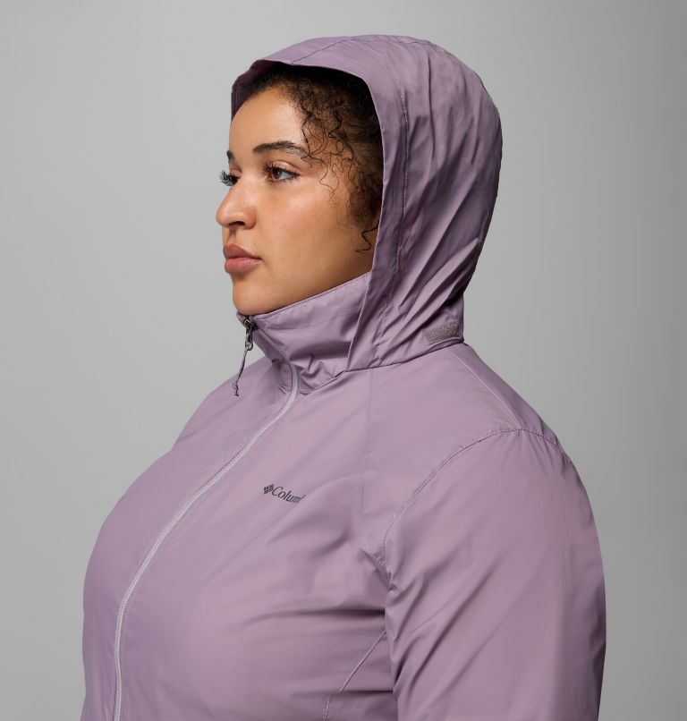 Women's Switchback IV Jacket - Plus Size, Color: Shale Purple, image 8