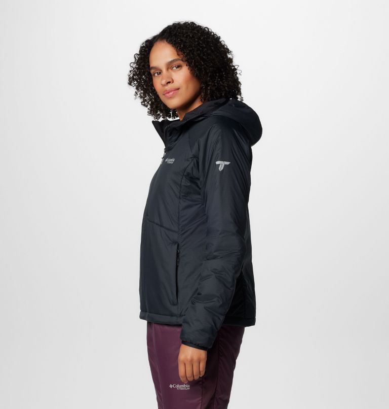 Women's Silver Leaf II Stretch Insulated Jacket, Color: Black, image 4