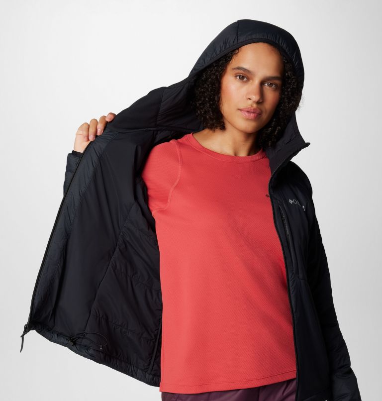 Women's Silver Leaf II Stretch Insulated Jacket, Color: Black, image 9