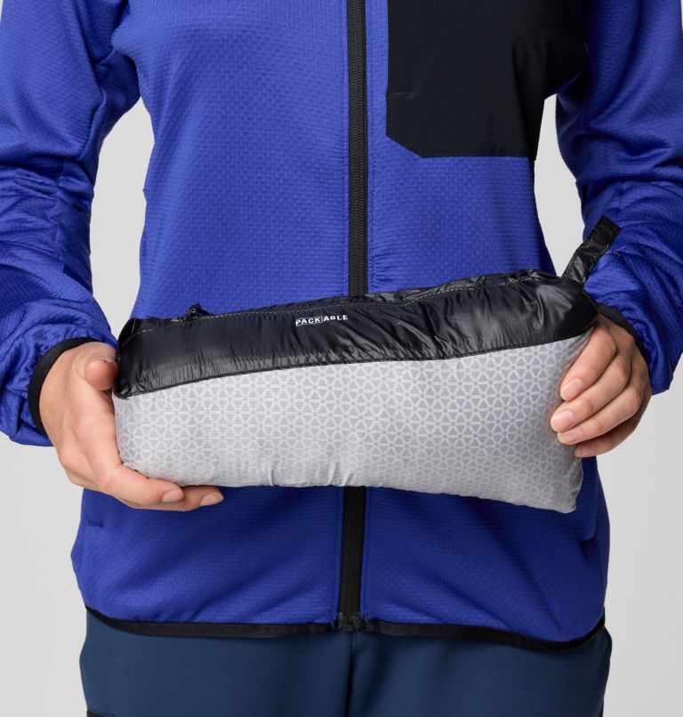 Women's Arctic Crest Down Jacket, Color: Black, image 8