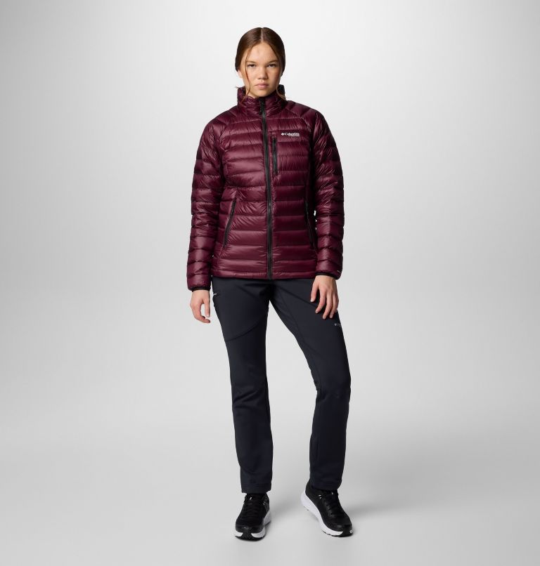 Women's Arctic Crest Down Jacket, Color: Moonvista, image 3