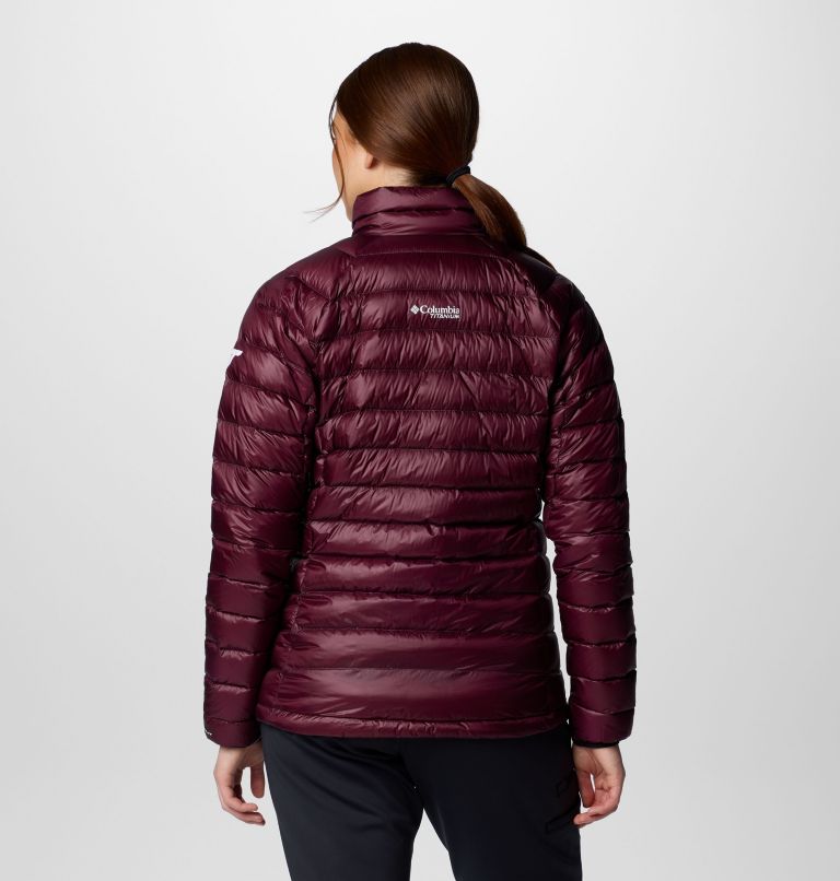 Women's Arctic Crest Down Jacket, Color: Moonvista, image 2