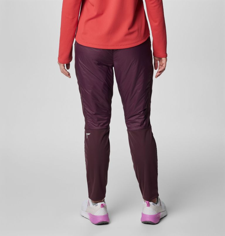 Women's Silver Leaf Insulated Hybrid Pants, Color: Moonvista, image 2