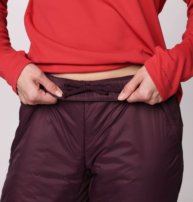 Women's Silver Leaf Insulated Hybrid Pants, Color: Moonvista