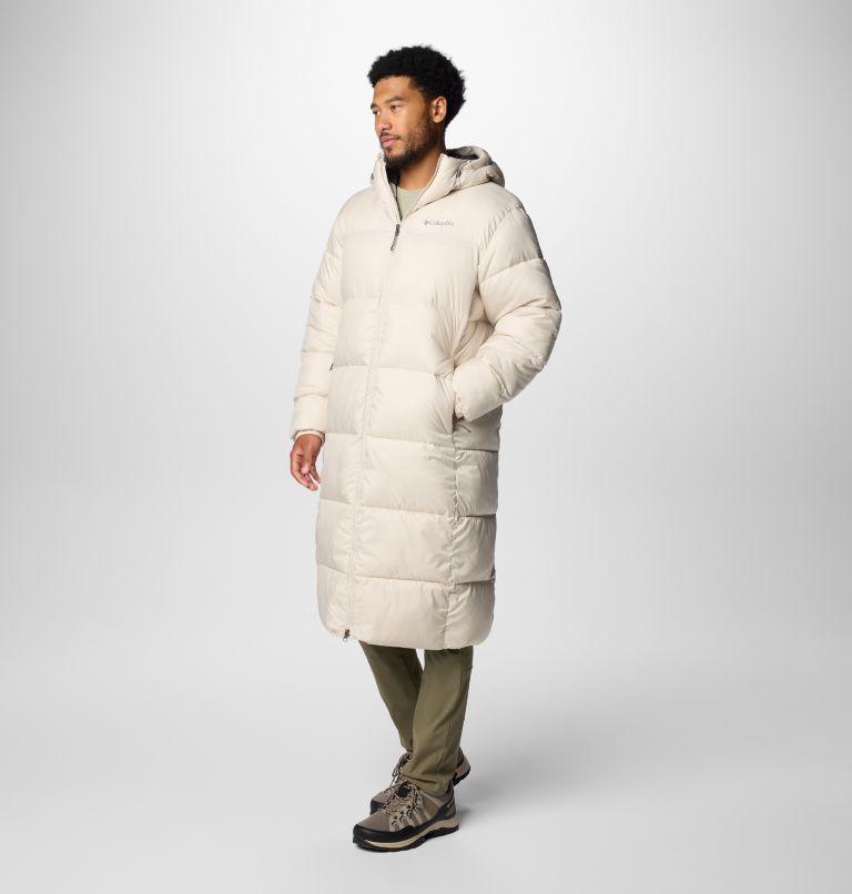 Cream long puffer online