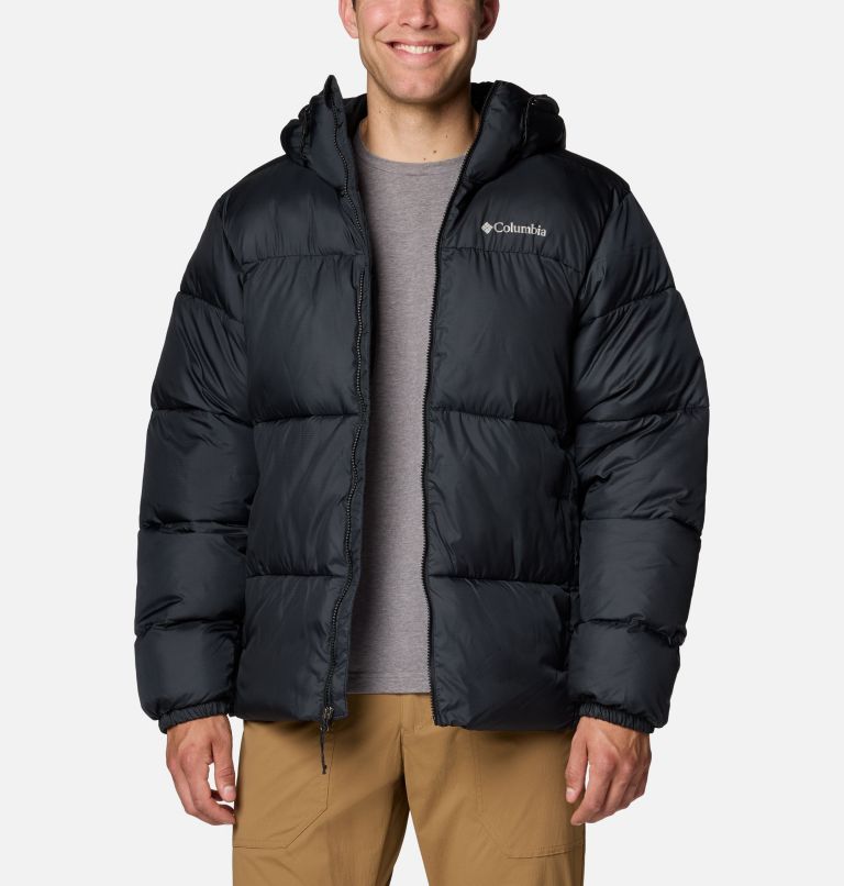 Men's Puffect II Hooded Puffer Jacket, Color: Black, image 6