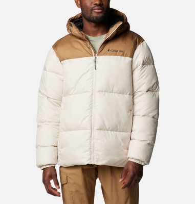 Men's Puffect II Hooded Puffer Jacket, Color: Dark Stone, Delta, image 1