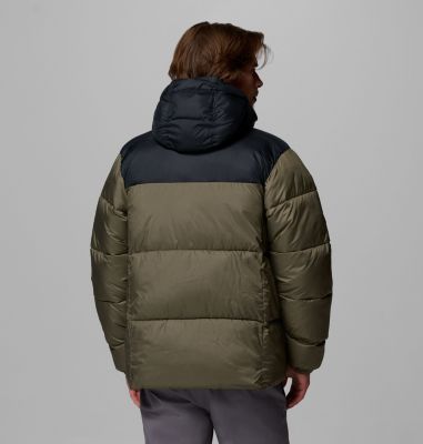 Puffect II Puffer-Jacke mit Kapuze für Männer, Color: Stone Green, Black, image 6