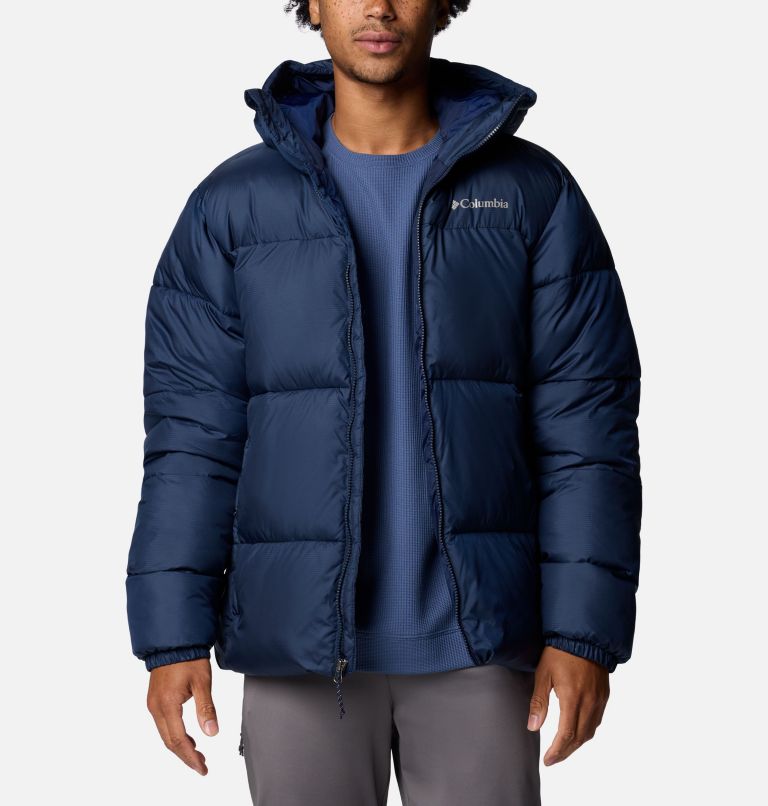 Columbia men's puffer jacket with hood sale