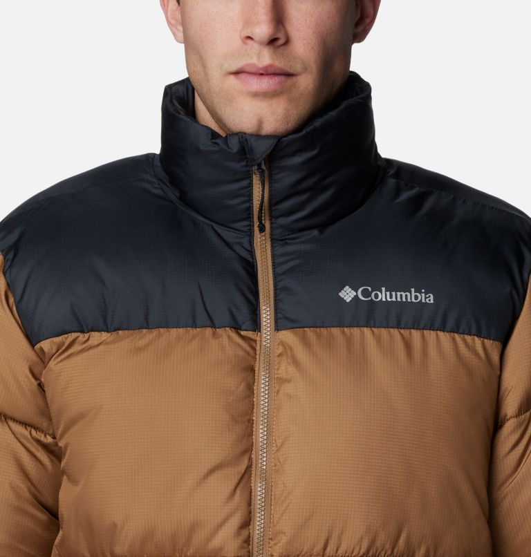 Men's Puffect III Puffer Jacket, Color: Delta, Black, image 4