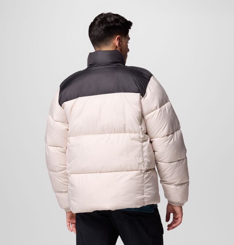 Men's Puffect III Puffer Jacket, Color: Dark Stone, Shark, image 3