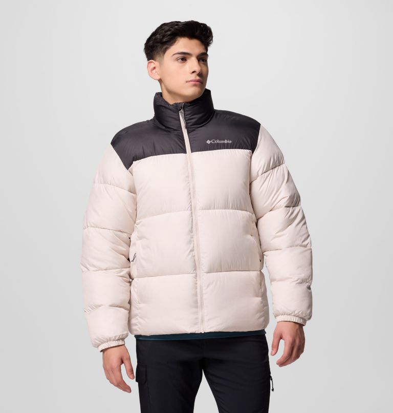 Men's Puffect III Puffer Jacket, Color: Dark Stone, Shark, image 1