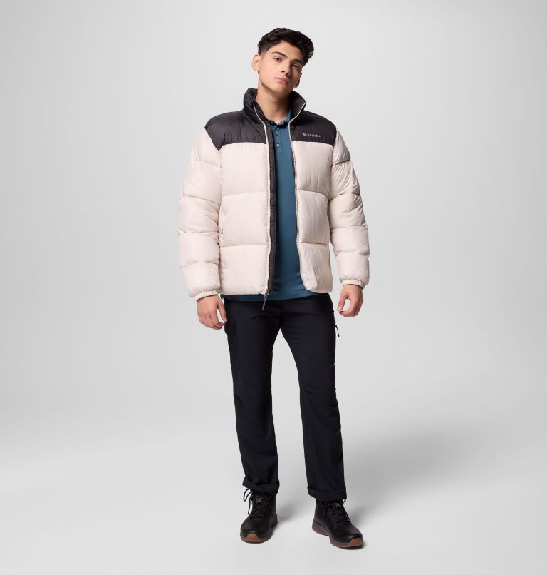 Men's Puffect III Puffer Jacket, Color: Dark Stone, Shark, image 2