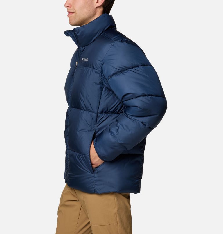 Men's Puffect III Puffer Jacket, Color: Collegiate Navy, image 3