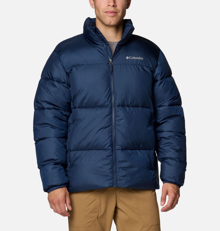 Men's Puffect III Puffer Jacket, Color: Collegiate Navy, image 1