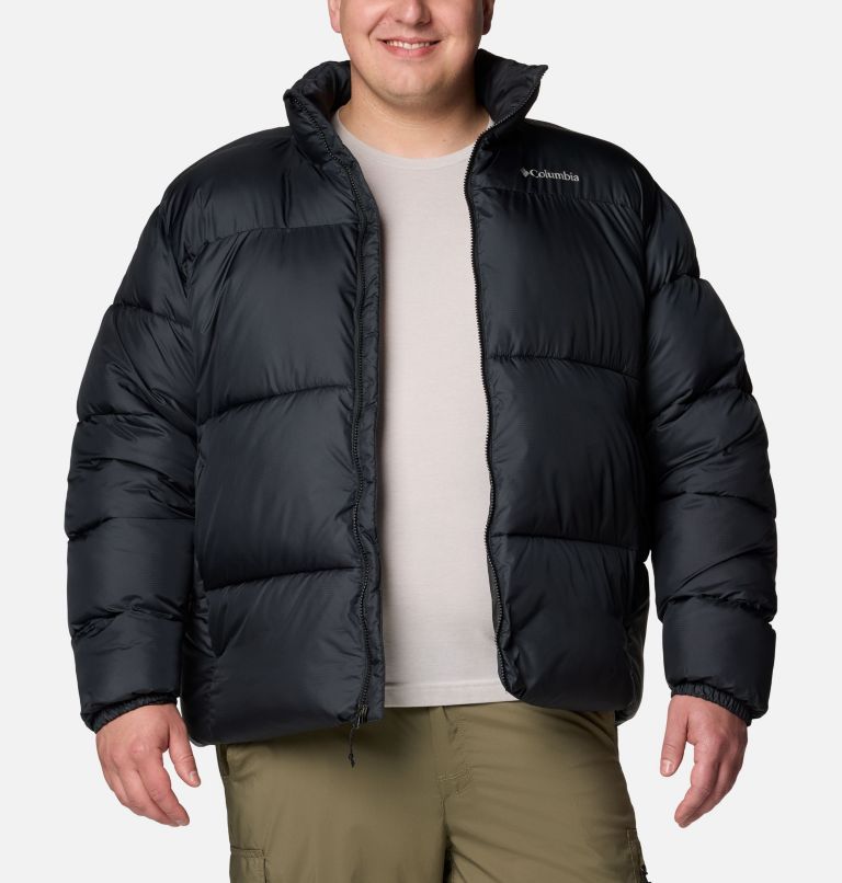 Black columbia puffer jacket best sale