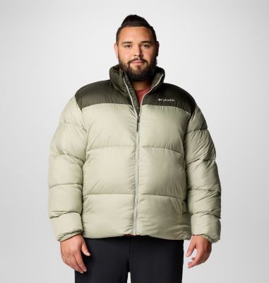 Men's Puffect III Insulated Puffer Jacket - Extended Size, Color: Safari, Greenscape, image 1