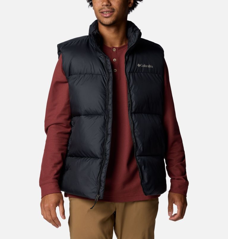 Mens columbia puffer vest hotsell