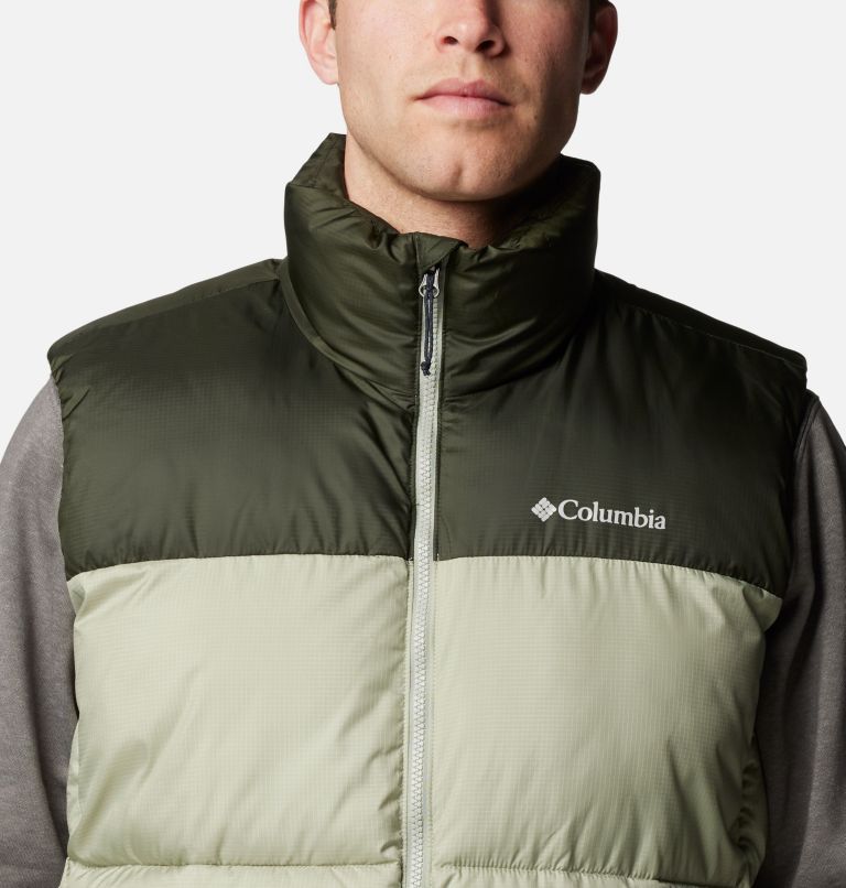 Mens puffer vest columbia shop