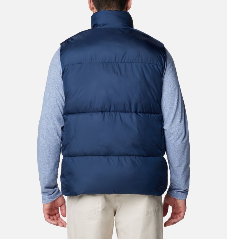 Men's Puffect III Puffer Vest, Color: Collegiate Navy, image 2