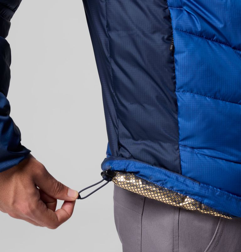 Men's Labyrinth Loop II Jacket, Color: Mountain Blue, Collegiate Navy, image 8
