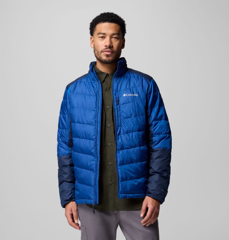 Men's Labyrinth Loop II Jacket, Color: Mountain Blue, Collegiate Navy, image 1