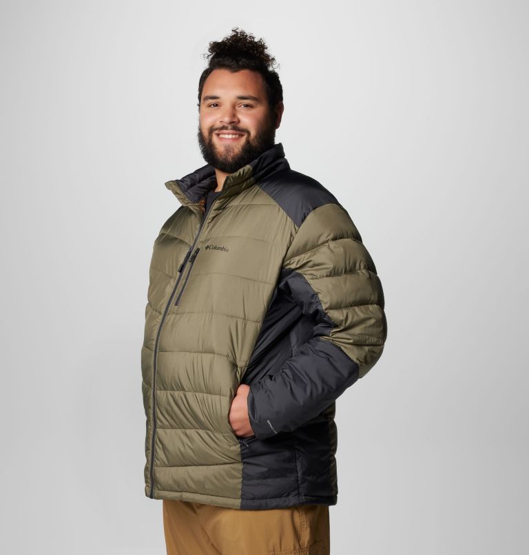 Men's Labyrinth Loop II Jacket - Big, Color: Stone Green, Shark, image 4